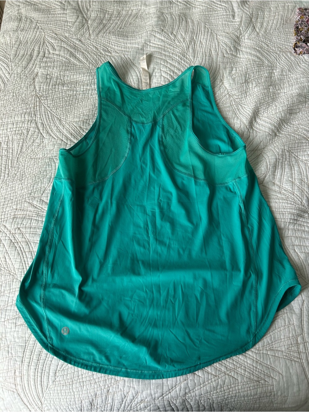Lululemon Teal Tank Top - Size 8 - Picture 2 of 2